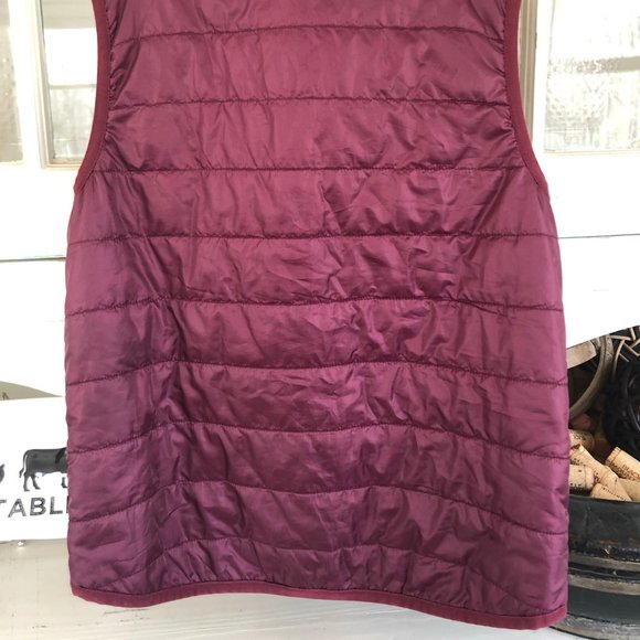 BEAUTIFUL Burgundy Crewcuts  Puffy Vest - Picture 4 of 4